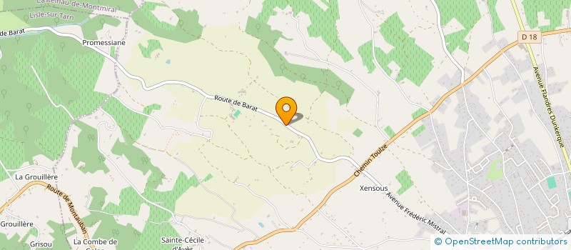 localisation de l'entreprise EARL DUFFAU à GAILLAC