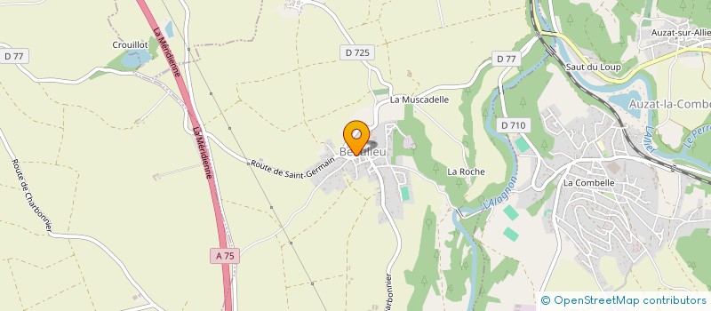 localisation de l'entreprise EARL DUFOUR à BEAULIEU