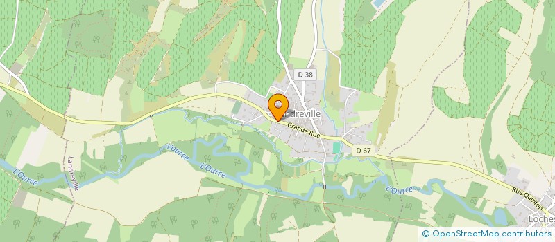 localisation de l'entreprise EARL DUFOUR JACQUES ET FILS à LANDREVILLE