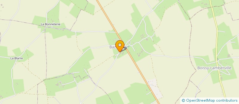 localisation de l'entreprise EARL DUHAMEL DIMITRI  BAZOQUES