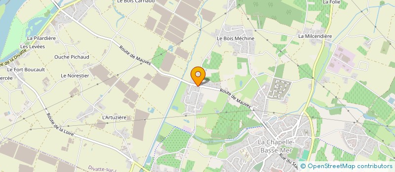 localisation de l'entreprise EARL DUHIL à DIVATTE-SUR-LOIRE