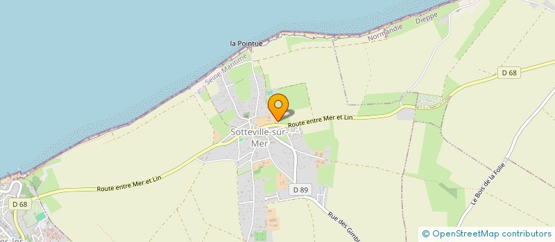 localisation de l'entreprise EARL DUJARDIN  SOTTEVILLE-SUR-MER