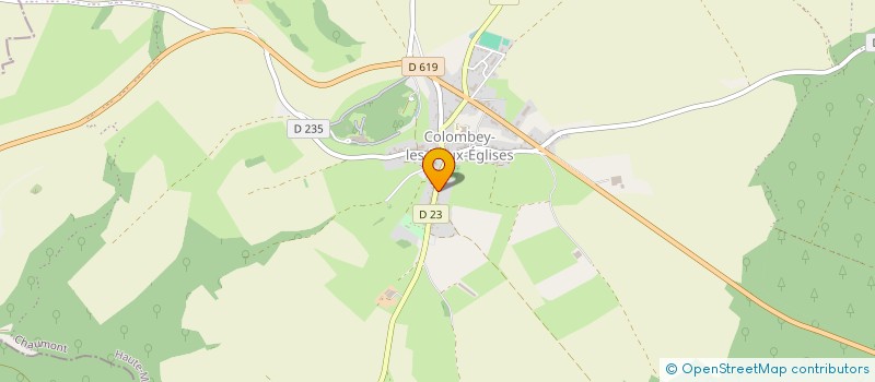 localisation de l'entreprise EARL DUMARY à COLOMBEY LES DEUX EGLISES
