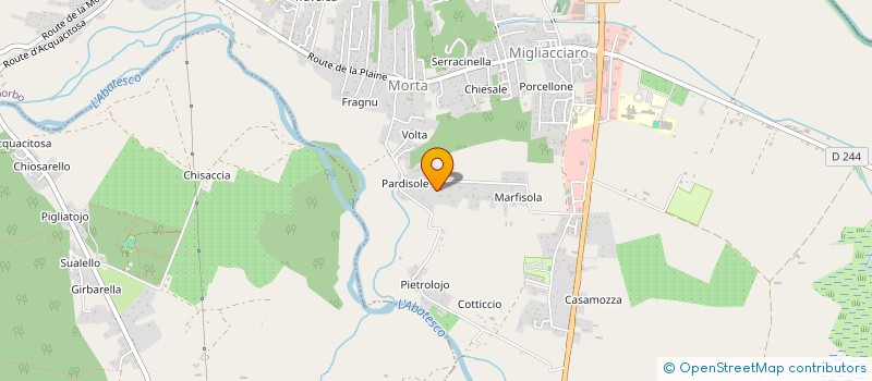 localisation de l'entreprise EARL DUME GERANDI à PRUNELLI-DI-FIUMORBO