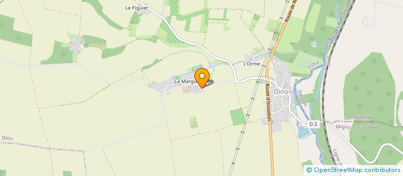 localisation de l'entreprise EARL DUMEZ à DIOU