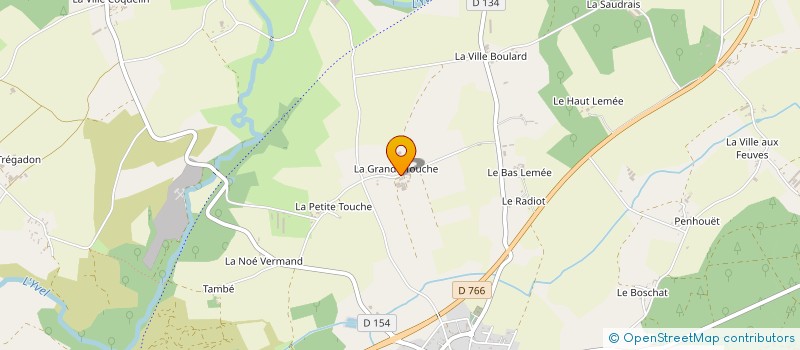 localisation de l'entreprise EARL DUNOT à NEANT-SUR-YVEL
