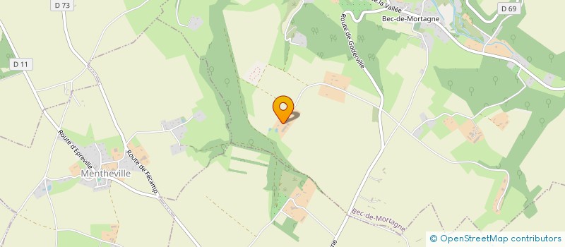 localisation de l'entreprise EARL DUPARC  BEC-DE-MORTAGNE