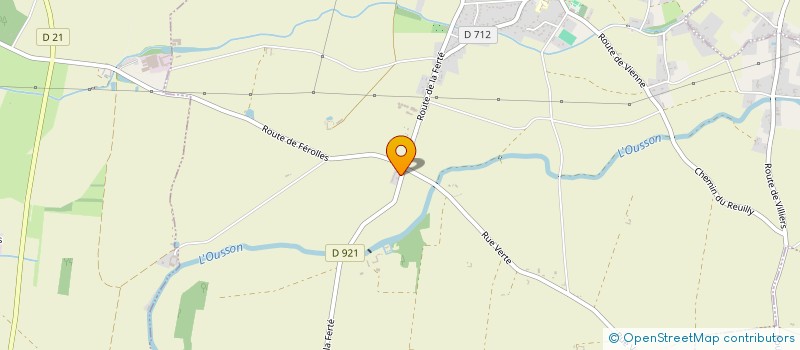 localisation de l'entreprise EARL DUPUIS ET FILS  FEROLLES