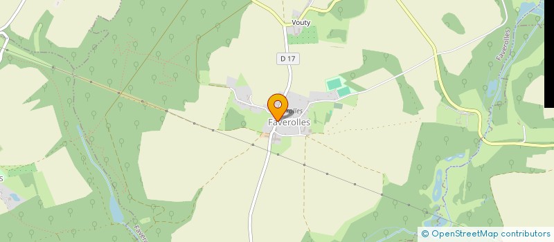 localisation de l'entreprise EARL DUPUIS-LE COLOMBIER à FAVEROLLES