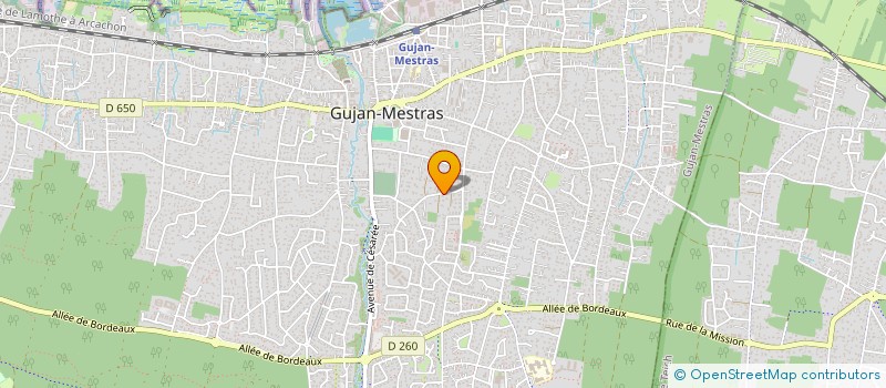 localisation de l'entreprise EARL DUPUY à GUJAN-MESTRAS