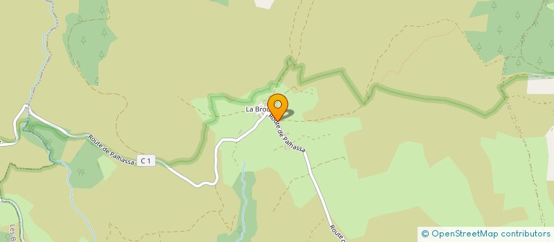 localisation de l'entreprise EARL DURAND  PONT DE MONTVERT SUD MONT LOZERE