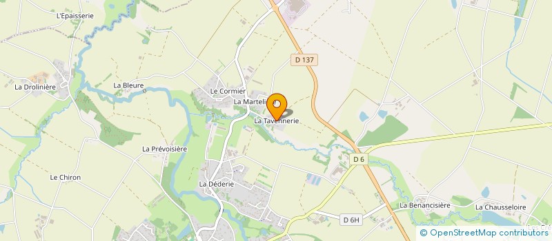 localisation de l'entreprise EARL DURANDET à CHAVAGNES-EN-PAILLERS