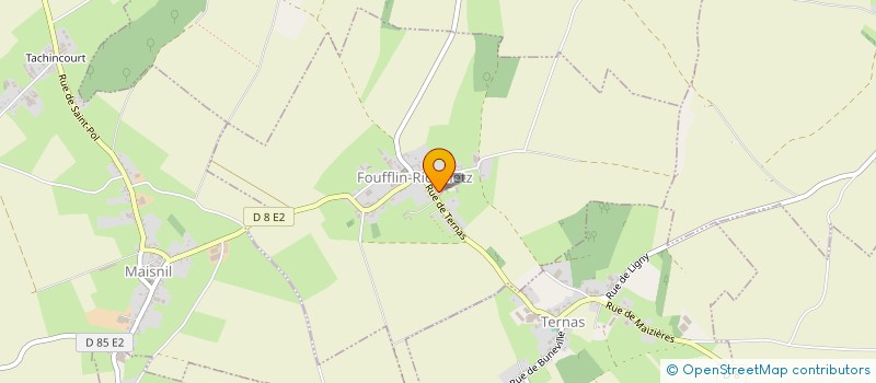 localisation de l'entreprise EARL DURANEL  FOUFFLIN-RICAMETZ