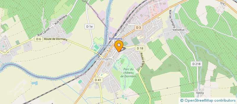 localisation de l'entreprise EARL DURDON-MAILLET  VINCELLES