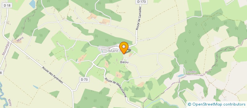 localisation de l'entreprise EARL DUSPOUYS  CAZALIS