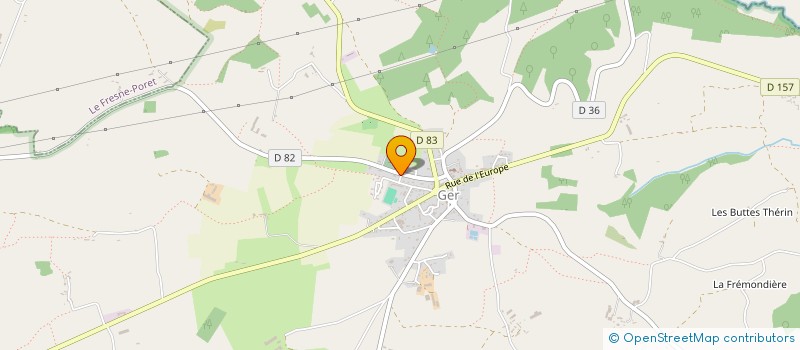 localisation de l'entreprise EARL DUTERTRE à GER