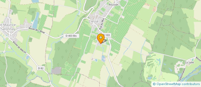 localisation de l'entreprise EARL DUTRON LUCIE  CLESSE