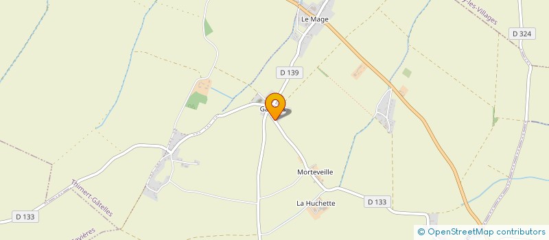 localisation de l'entreprise EARL DUVAL GILLES à THIMERT-GATELLES