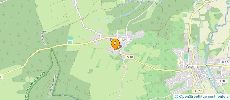 localisation de l'entreprise EARL EBERSOHL  FRSCHWILLER