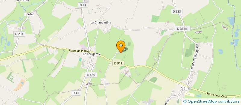 localisation de l'entreprise EARL ECURIE ALTA BLEU à BACILLY