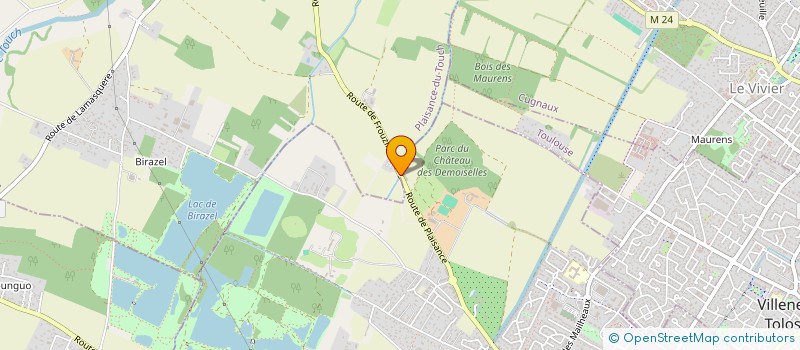 localisation de l'entreprise EARL ECURIE CLAYAN  FROUZINS