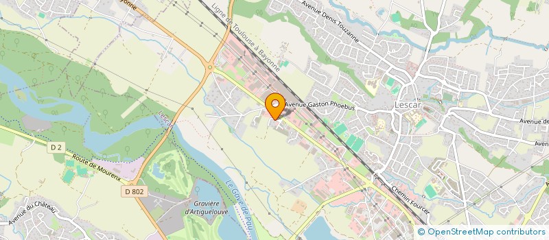 localisation de l'entreprise EARL ECURIE D'OSSAU  BOUGARBER