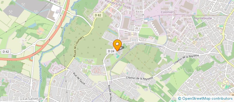 localisation de l'entreprise EARL ECURIE DE SEVENNE  PLAISANCE-DU-TOUCH