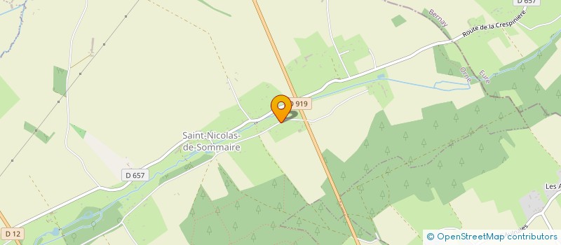 localisation de l'entreprise EARL ECURIE DE SOMMAIRE à SAINT-NICOLAS-DE-SOMMAIRE