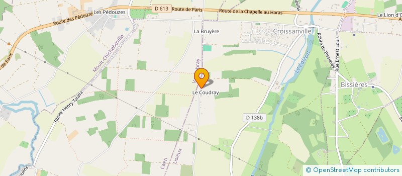 localisation de l'entreprise EARL ECURIE DE TIMOLINE  CESNY-AUX-VIGNES