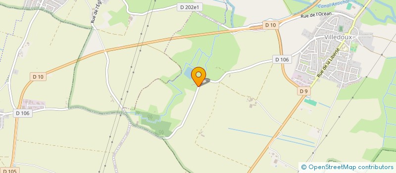 localisation de l'entreprise EARL ECURIE DRAPEAUD  VILLEDOUX