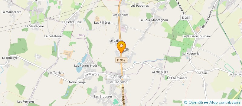 localisation de l'entreprise EARL ECURIE DRY à FLERS