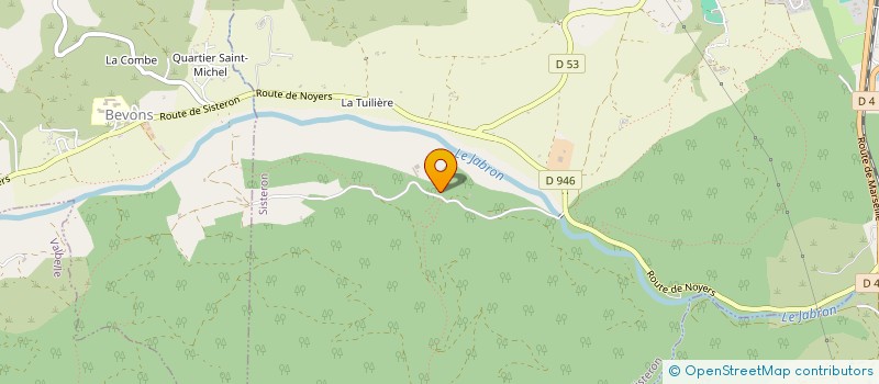 localisation de l'entreprise EARL ECURIE DU VAL DE DURANCE à SISTERON