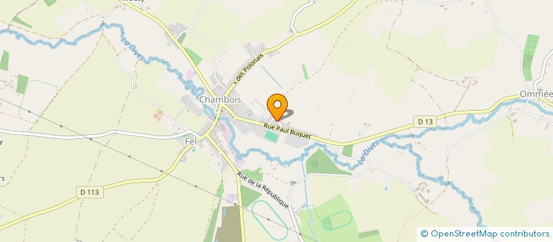 localisation de l'entreprise EARL ECURIE LA FRENEE à GOUFFERN EN AUGE