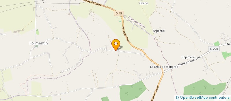 localisation de l'entreprise EARL ECURIE LES GRANDS CHAMPS  SAINT-AGNAN-DE-CERNIERES