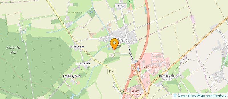 localisation de l'entreprise EARL ECURIE SIMPLICE à AUBIGNY