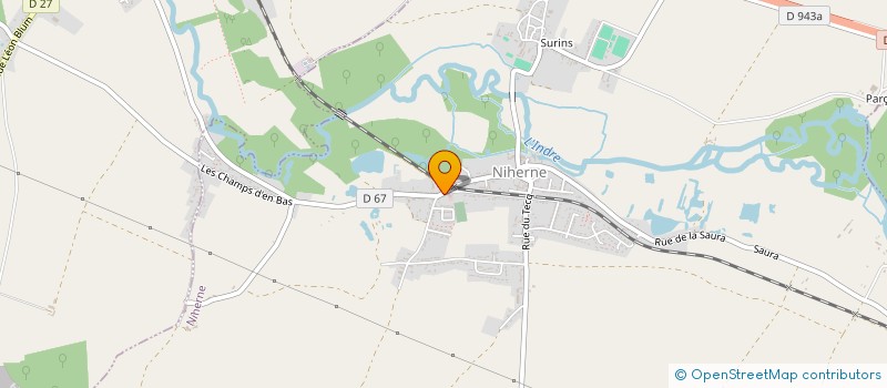 localisation de l'entreprise EARL ECURIES DU BEL ESPOIR à NIHERNE