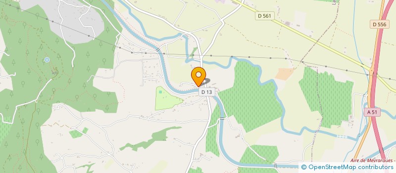 localisation de l'entreprise EARL ECURIES LE CROS à LE PUY-SAINTE-REPARADE