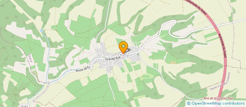 localisation de l'entreprise EARL EDMOND CHALMEAU ET FILS  CHITRY