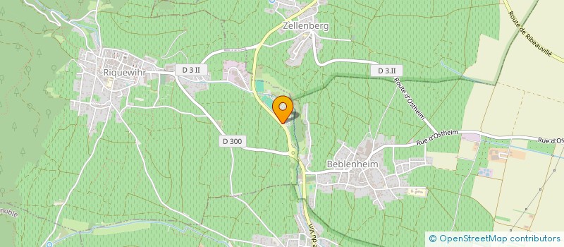 localisation de l'entreprise EARL EDMOND RENTZ  ZELLENBERG