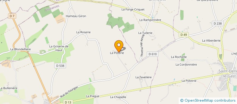 localisation de l'entreprise EARL ELEVAGE BREGEAULT à LENGRONNE