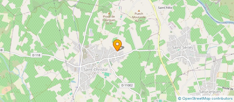 localisation de l'entreprise EARL ELEVAGE DE COURCHAMP  ENTRE-VIGNES