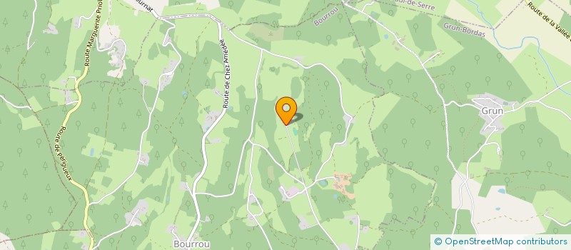 localisation de l'entreprise EARL ELEVAGE DE L'ILE  BOURROU