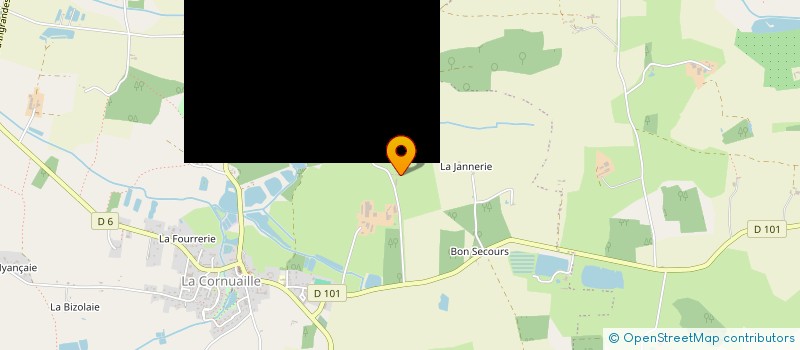 localisation de l'entreprise EARL ELEVAGE DE VOLAILLES à ANGRIE