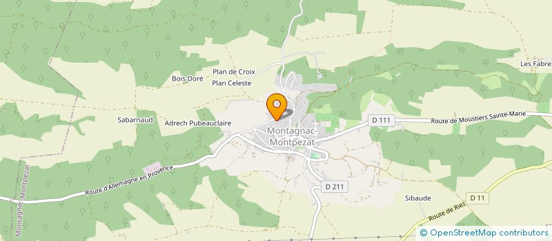 localisation de l'entreprise EARL ELEVAGE DU VALLON  ALLEMAGNE-EN-PROVENCE