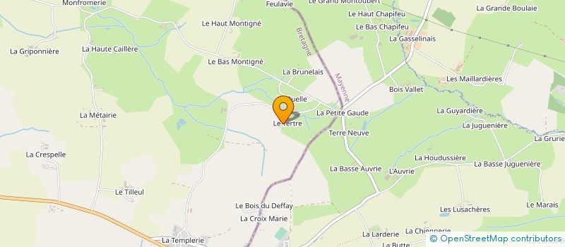 localisation de l'entreprise EARL ELIE-MANUELA à LA CHAPELLE FLEURIGNE