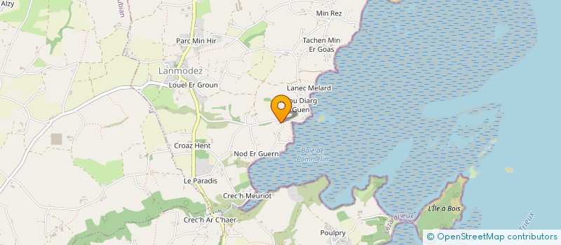 localisation de l'entreprise EARL ENEZ HYAR  KERBORS