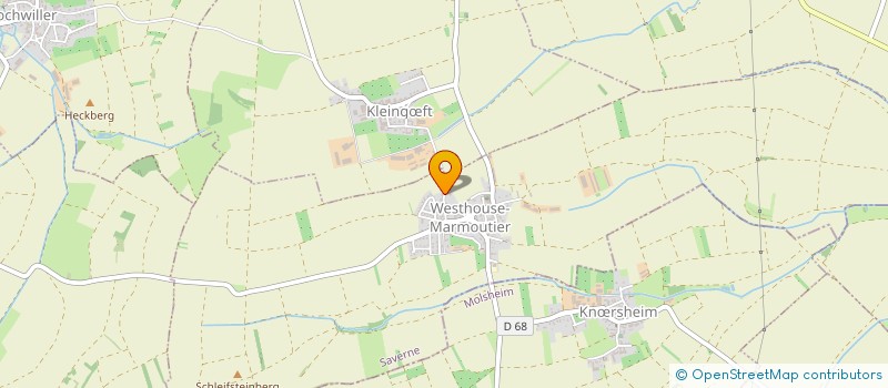 localisation de l'entreprise EARL ENGEL  WESTHOUSE-MARMOUTIER