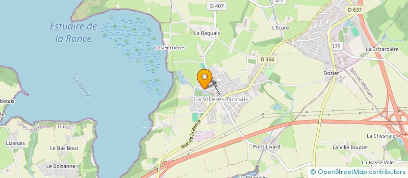 localisation de l'entreprise EARL EQUIDEL  LA VILLE-ES-NONAIS