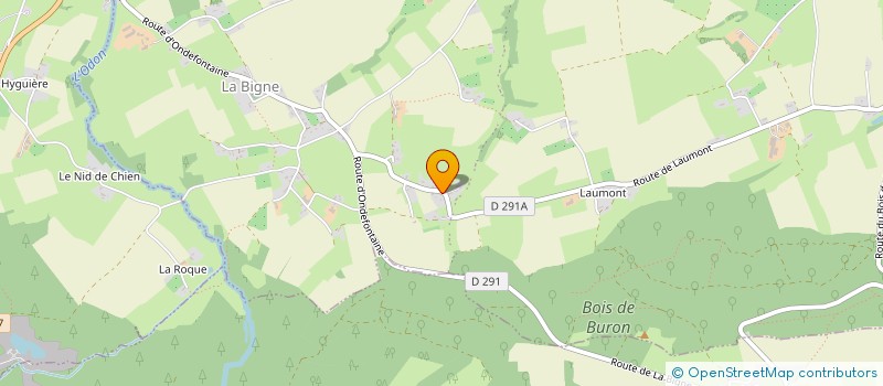 localisation de l'entreprise EARL ESNAULT  SOULEUVRE EN BOCAGE