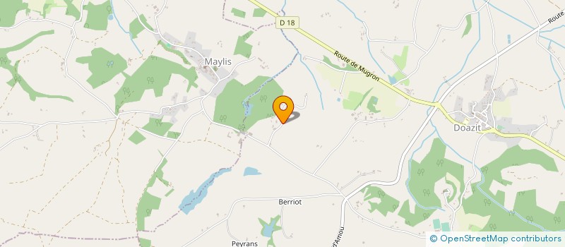 localisation de l'entreprise EARL ESPAOUNIC  DOAZIT